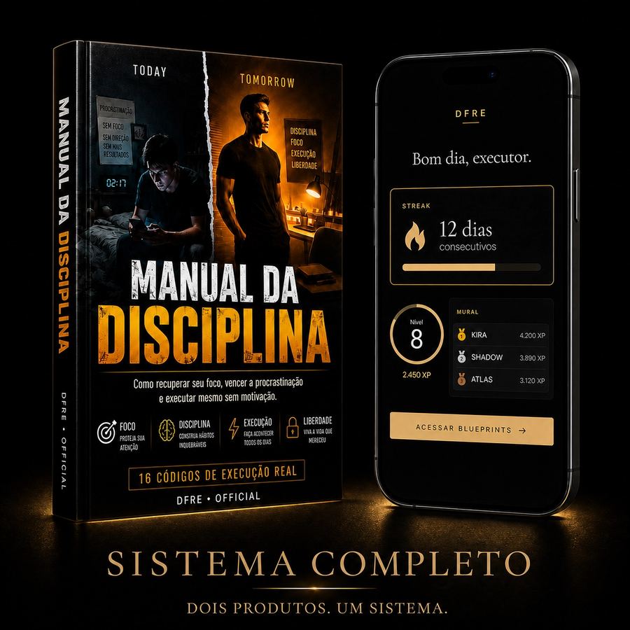 Manual da Disciplina em livro e no aplicativo DFRE